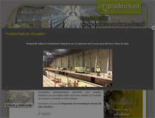 Tablet Screenshot of prodesmalt.com